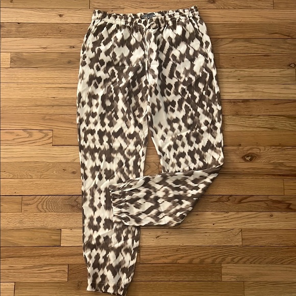 VINCE Silk Jogger Pant Size Medium